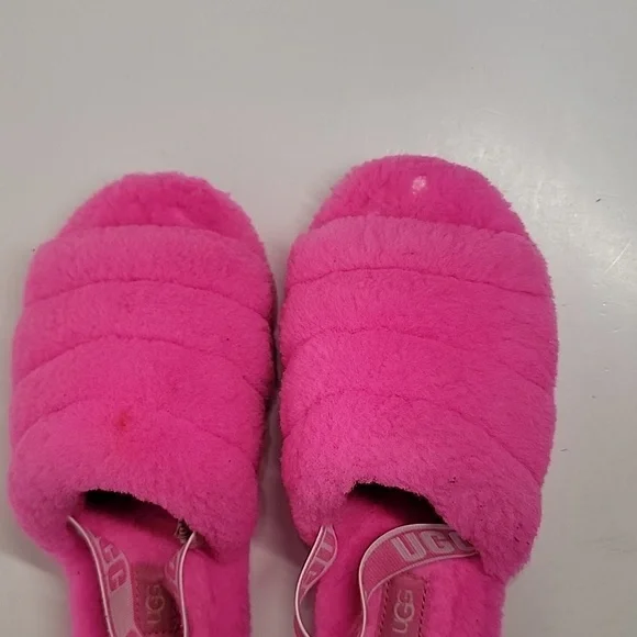 UGG PINK SLIPPERS WMS SIZE 6 - Picture 5 of 10
